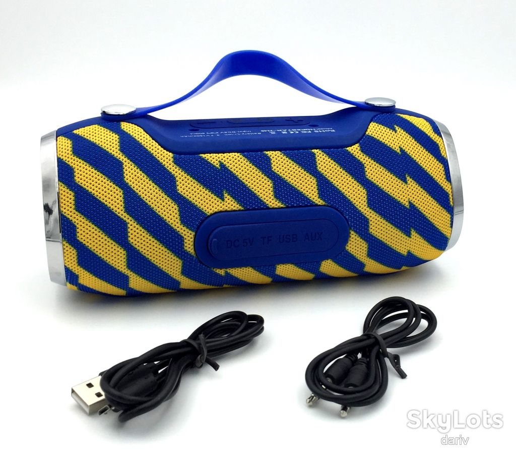 Колонка Bluetooth HOPESTAR H40 Blue_Yellow - фото фото фото 1