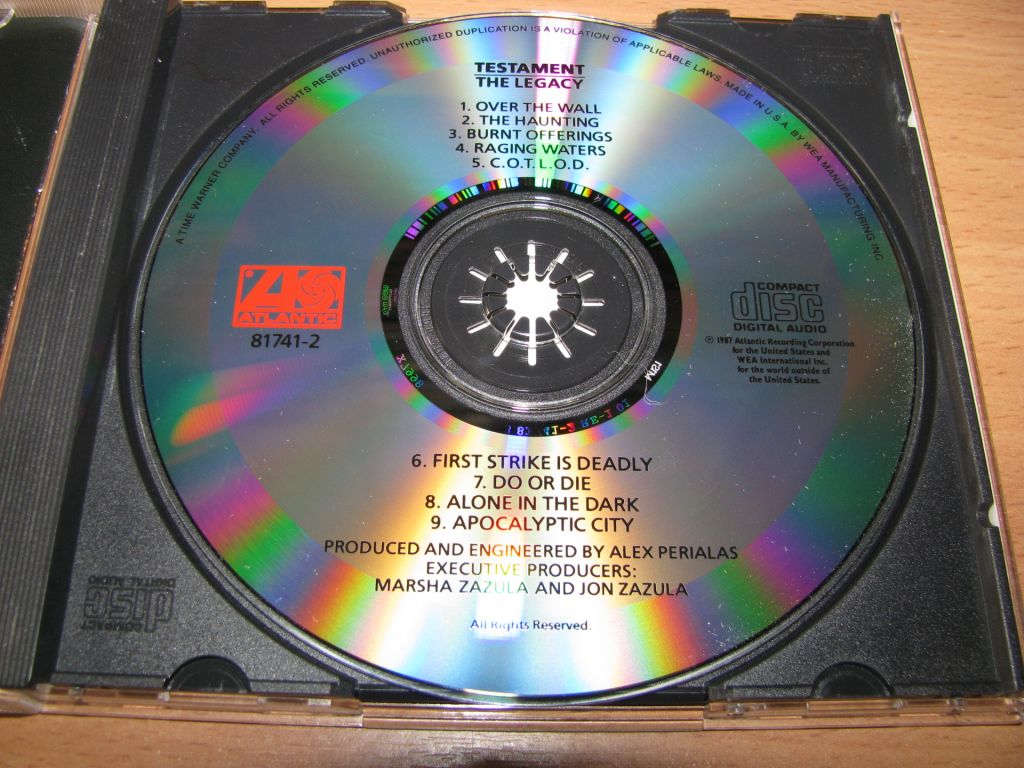 TESTAMENT - The Legacy   (1987 Atlantic USA) - фото фото фото 2