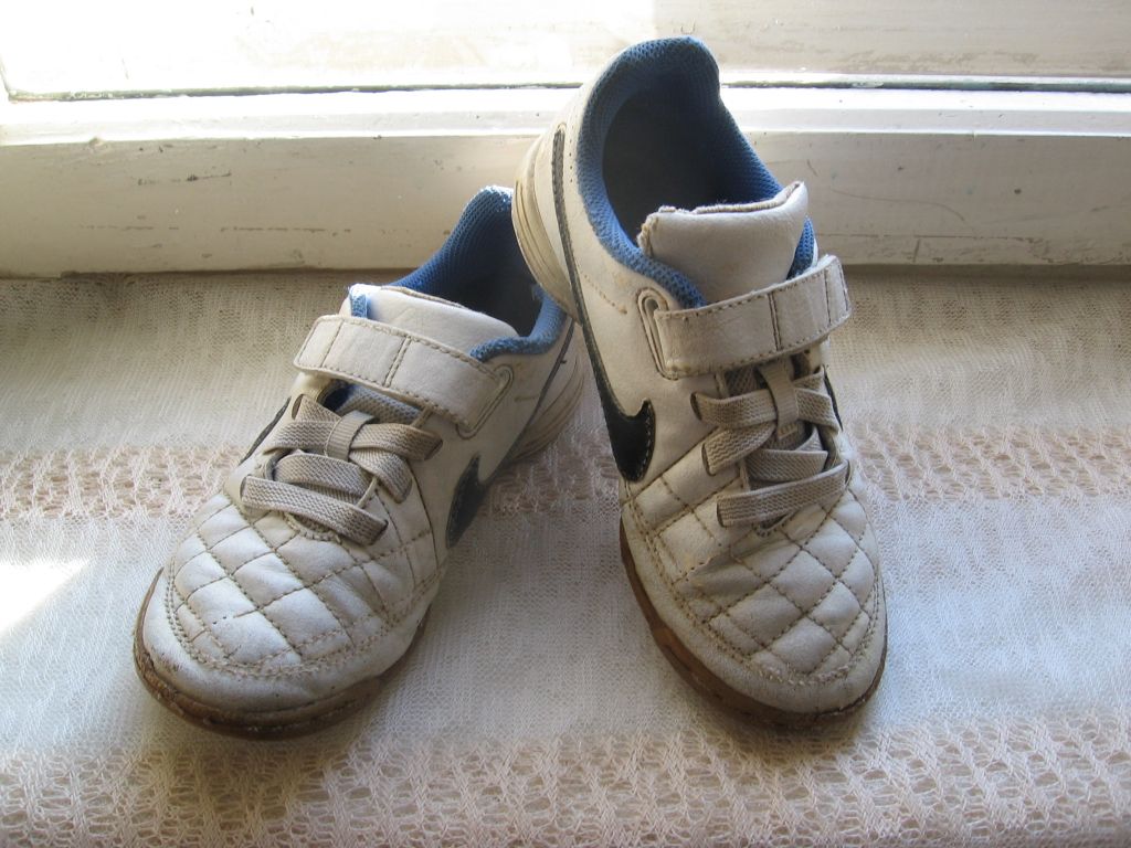 Кроссовки дет NIKE кожаные кожа 18.5 см - фото фото фото 1