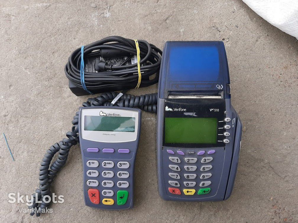 POS терминалы VeriFone Vx510 + Pin-pad VeriFone Pinpad 1000 Se + БП - фото фото фото 0