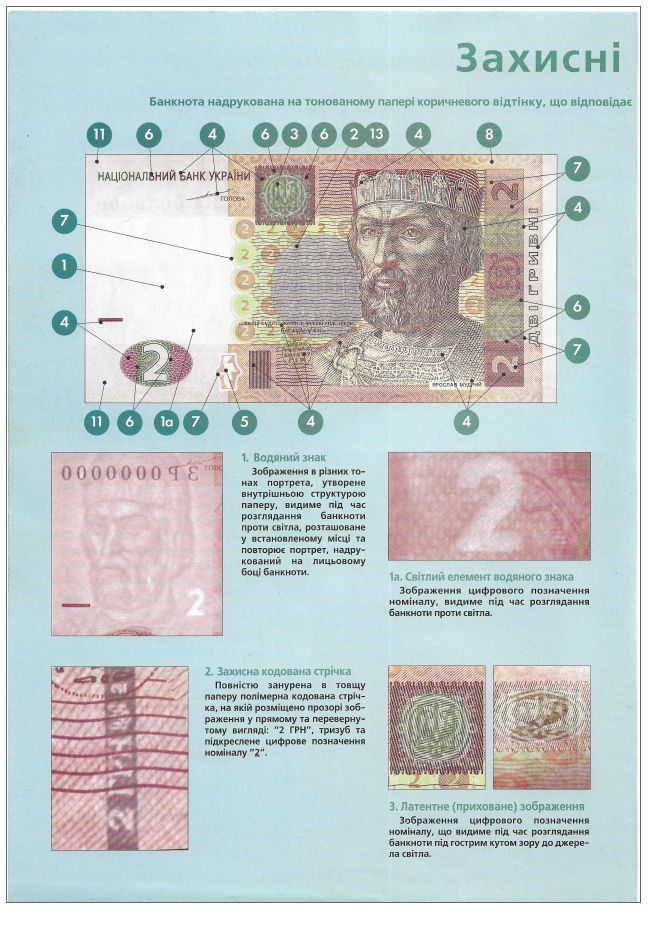 Інформаційний Буклет 2 гривні 2004 великий формат. - фото фото фото 4