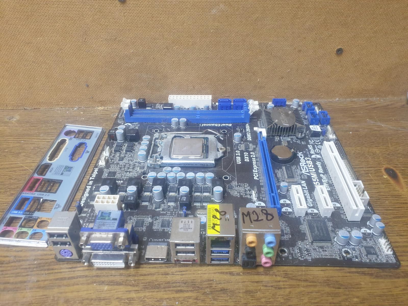 ASRock H55M/USB3 + Intel i5-750 - фото фото фото 0