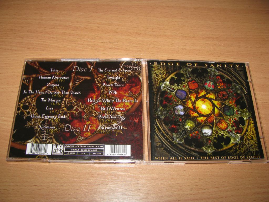 EDGE OF SANITY - When All Is Said  (2006 Black Mark 2CD) - фото фото фото 0