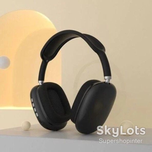 Беспроводные наушники с микрофоном Wireless Stereo Hedset P9 |TF Card| Черный - фото фото фото 0