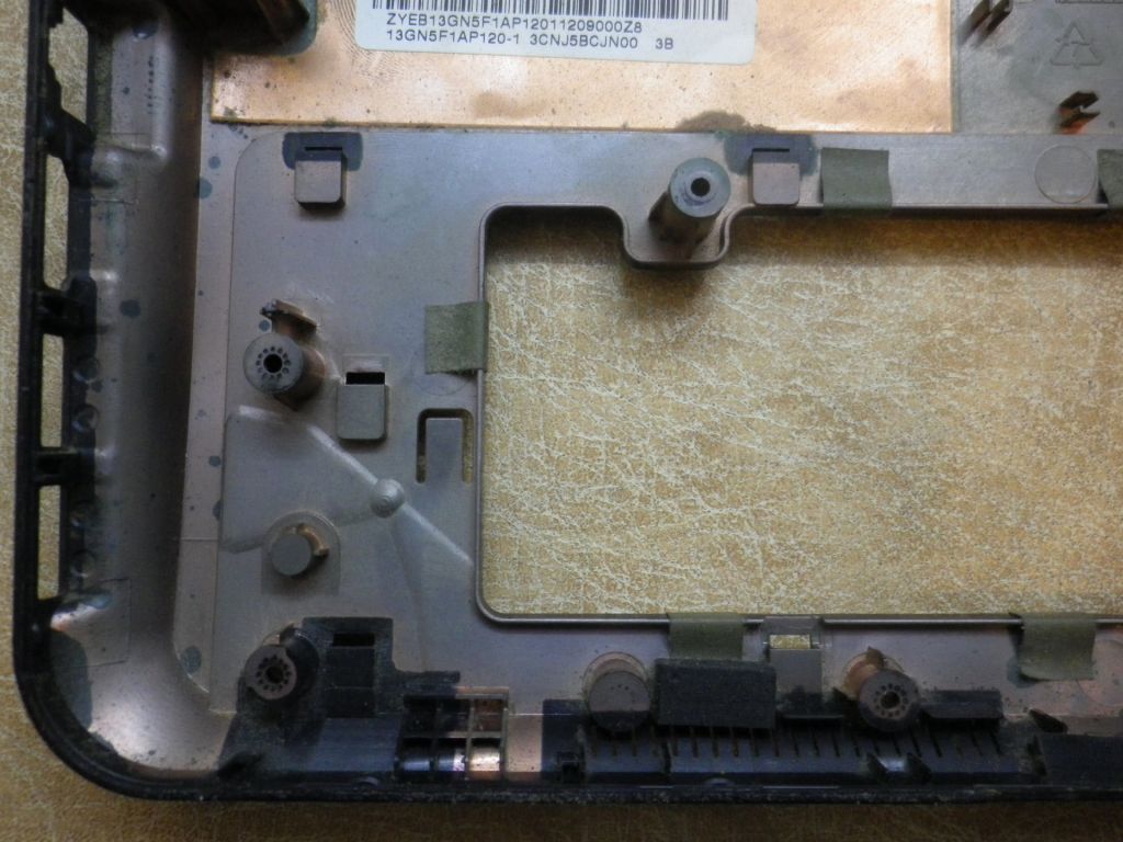 Б/У Корпус низ без сервісних кришок на ASUS N55S8 - фото фото фото 4