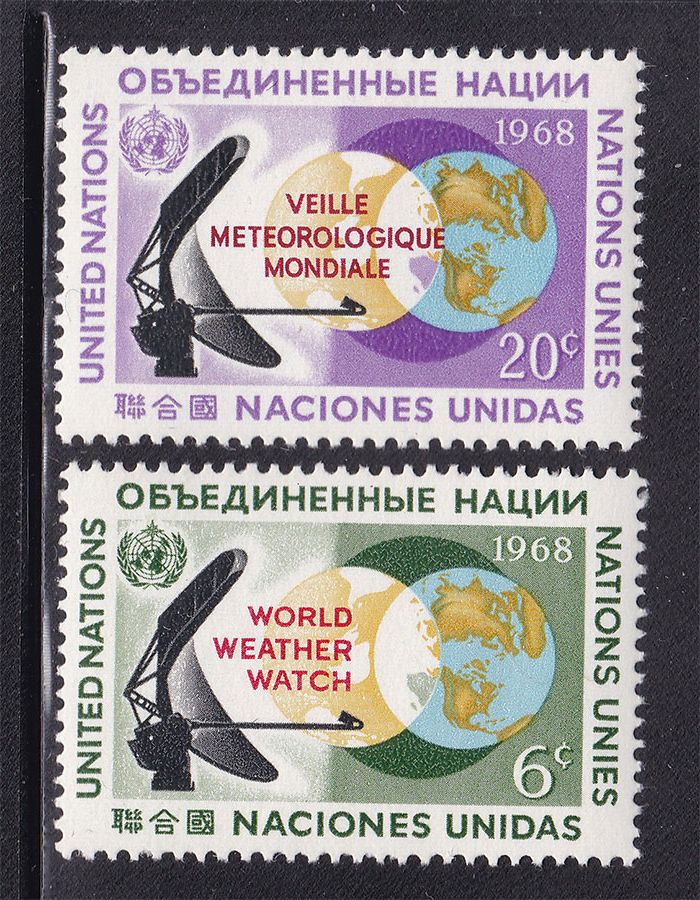 ZM ООН 1967 г  MNH - погода - фото фото фото 0