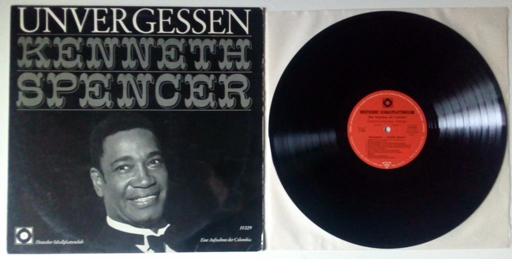 Kenneth Spencer - Unvergessen 1982  (Germany)  (EX+/EX+) - фото фото фото 0
