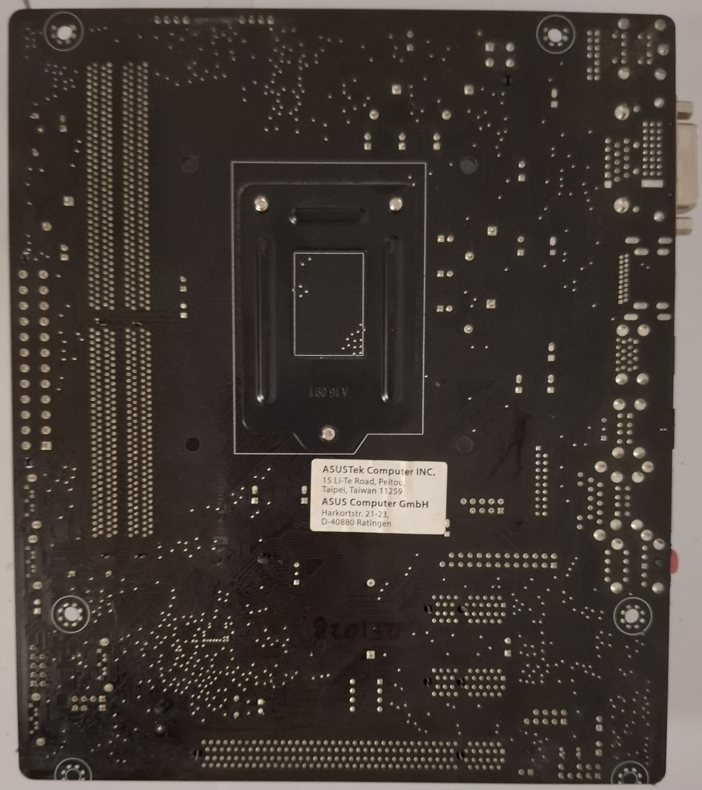 Материнська плата ASUS H110M-R  (s1151) б/в неробоча  код.6555 - фото фото фото 3
