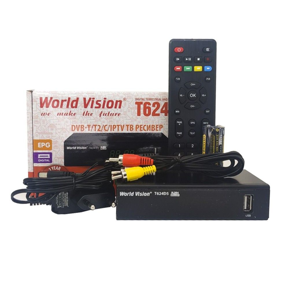 Т2 тюнер World Vision T624D5 - фото фото фото 4