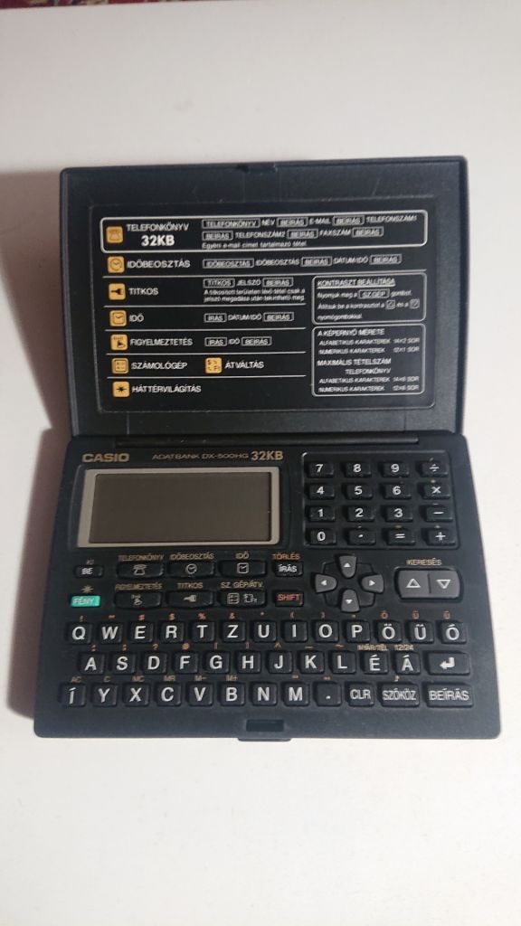 CASIO DX-500HG  DATABANK 32kb    (Калькулятор менеджера 1997) - фото фото фото 1