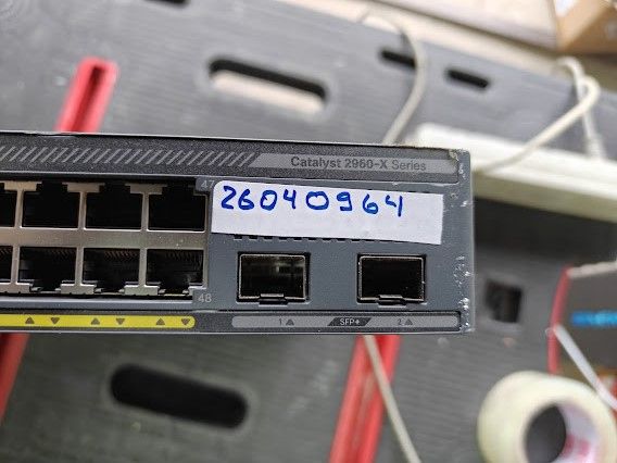 Коммутатор Cisco Catalyst 2960-X WS-C2960X-48FPD-L V07 48-port № 26040964 - фото фото фото 1