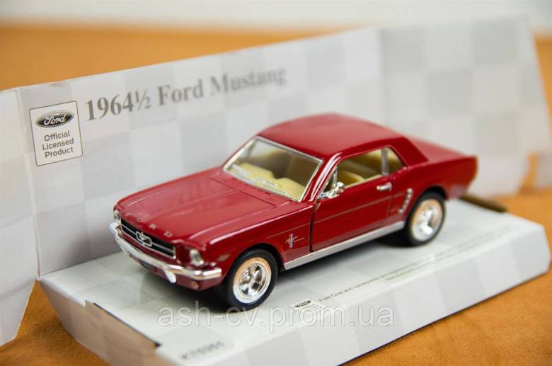 Модель авто, колекційна, Kinsmart Ford Mustang 1964 - фото фото фото 0