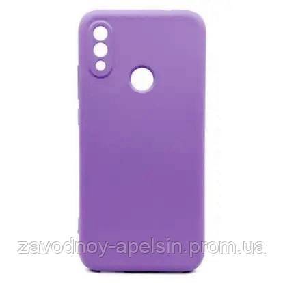 Xiaomi Redmi Note 7 Силиконовый Чехол Silicone Case (лиловый) - фото фото фото 0