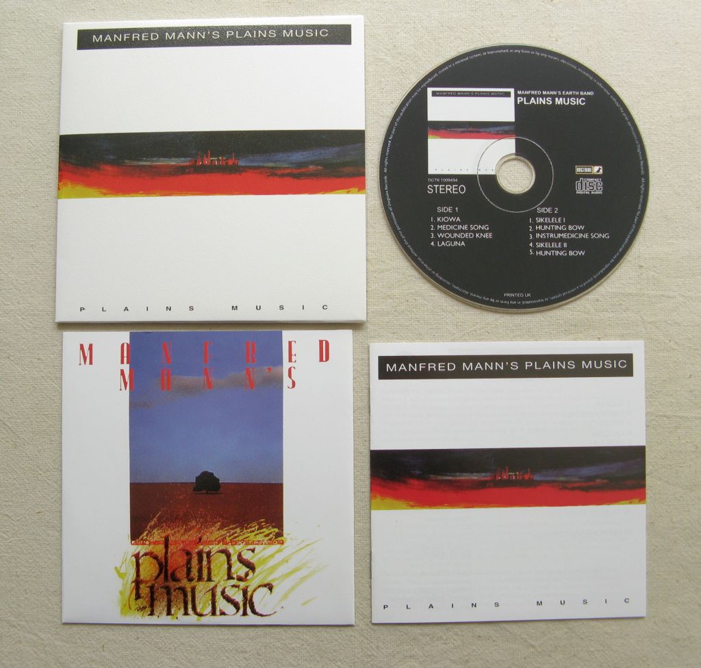 CDLP Manfred Mann's Earth Band. Plains Music. 1991. - фото фото фото 3