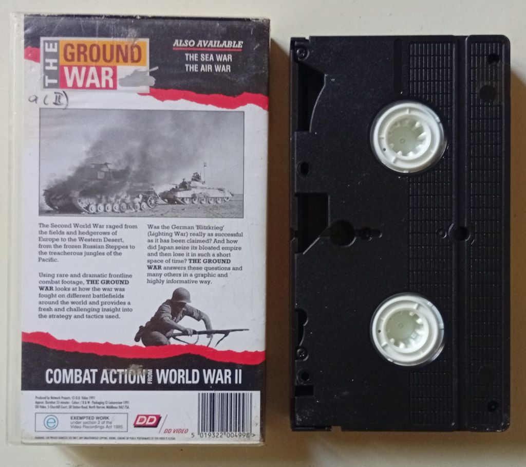 Видеокассета The Ground War  (1991)  (фирма) - фото фото фото 1