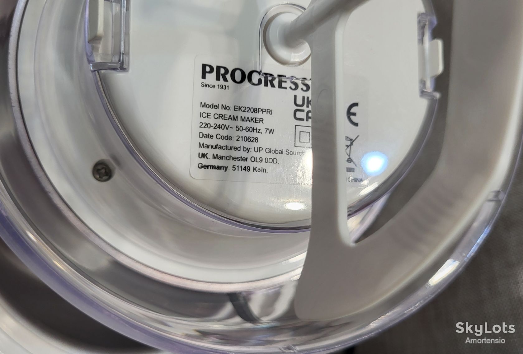 Компактна морозивниця Progress/ Ice Cream Maker/Морожениця/Робоча - фото фото фото 3