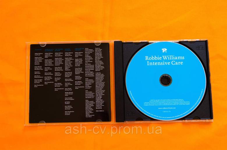 Музичний диск CD. ROBBIE WILLIAMS - Intensive care - фото фото фото 3