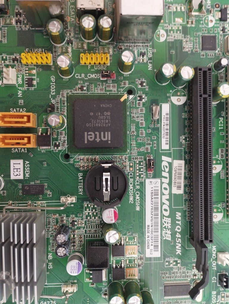 Материнська плата до комп'ютера lenovo M58 M58p sff MTQ45NK      (Сокет 755, DDR-3)      (№153) - фото фото фото 3