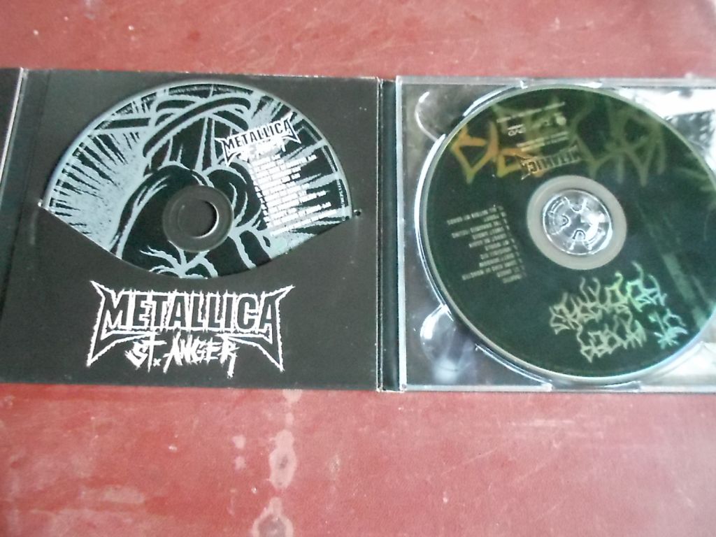 Metallica St.Anger CD + DVD фирменный б/у - фото фото фото 3