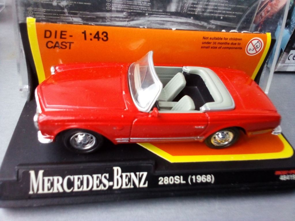 New-Ray 1:43 Mercedes Benz 280 SL 1968 - фото фото фото 1
