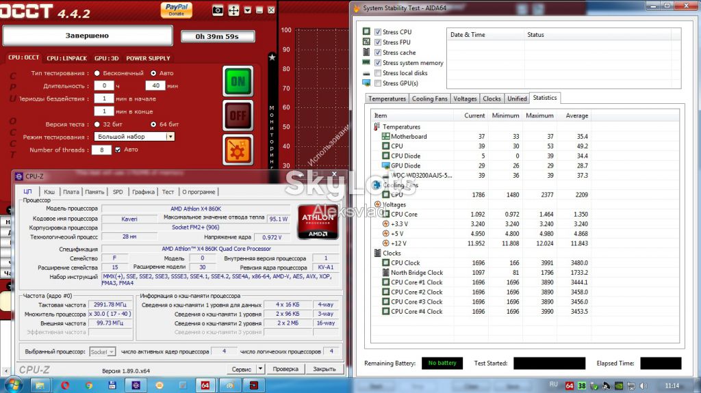 AMD Athlon X4 860K 3.7GHz 4MB AD860KXBI44JA 95W Socket FM2+ - фото фото фото 4