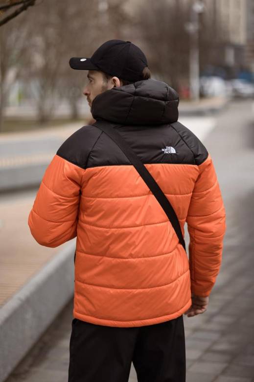Комплект мужской: куртка Active TNF черно-памарачевая + штаны TNF черные. БАРСЕТКА TNF У ПОДАРУНОК! - фото фото фото 6