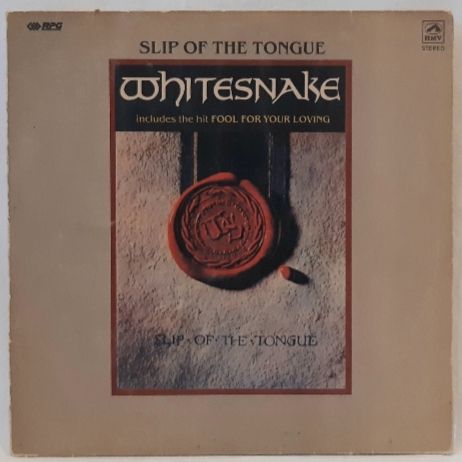 Whitesnake - Slip On The Tongue - 1989.    (LP). 12. Vinyl. Пластинка. India. - фото фото фото 0