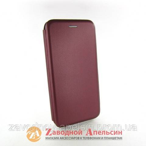 Чехол книжка Xiaomi Redmi Note 8 Aspor Case marsala - фото фото фото 0