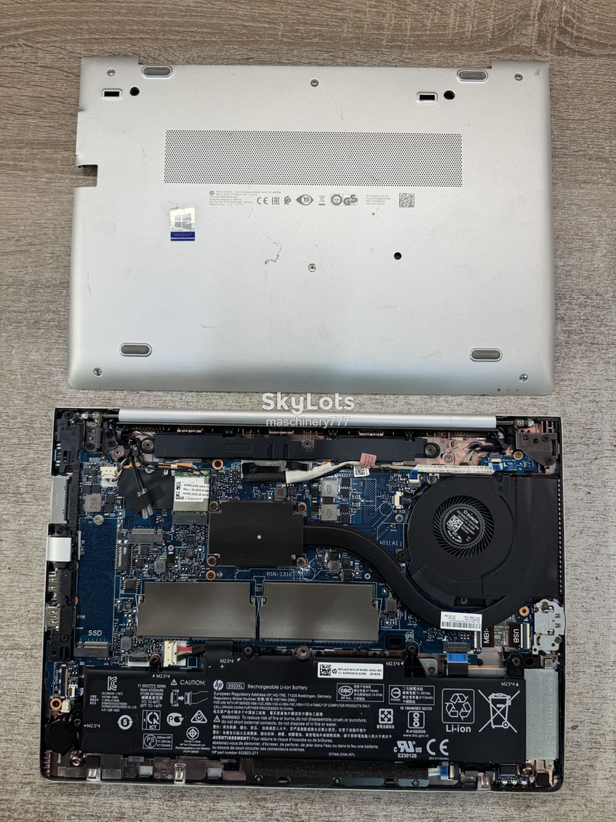 ноутбук hp elitebook 745 g6-amd Ryzen-7 Pro-3700u-4gb ram ddr4-№ss244 - фото фото фото 8