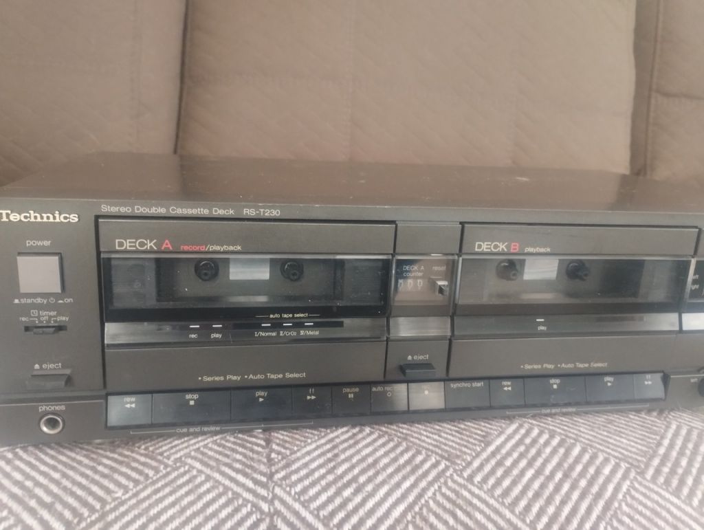 Касетна дека Technics RS-T230 - фото фото фото 7