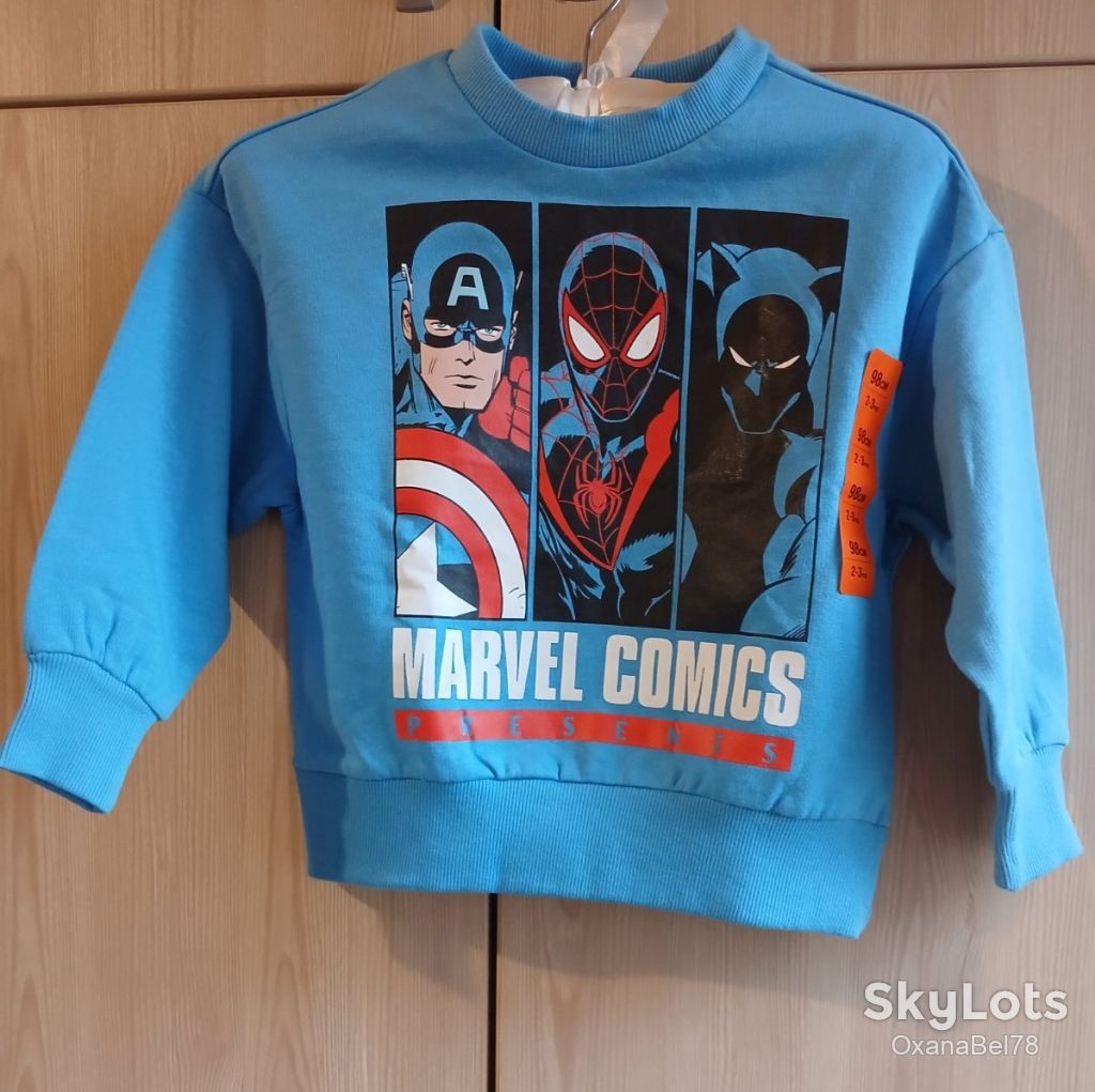 Світшот crewneck marvel comics р. 98 sinsay - фото фото фото 3