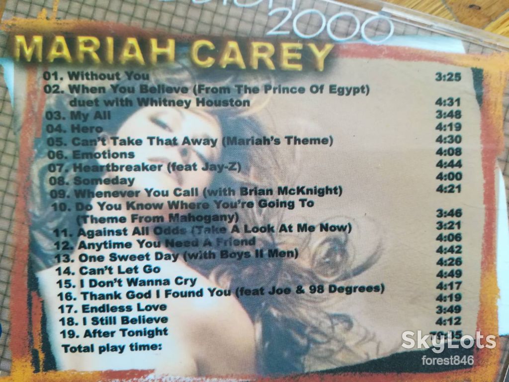 Mariah Carey-Collection 2000-состояние: 4+ - фото фото фото 3