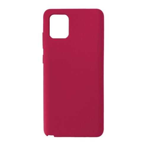 ЧЕХОЛ НАКЛАДКА Samsung Note 10 lite N770 SILICONE COVER marsala - фото фото фото 1