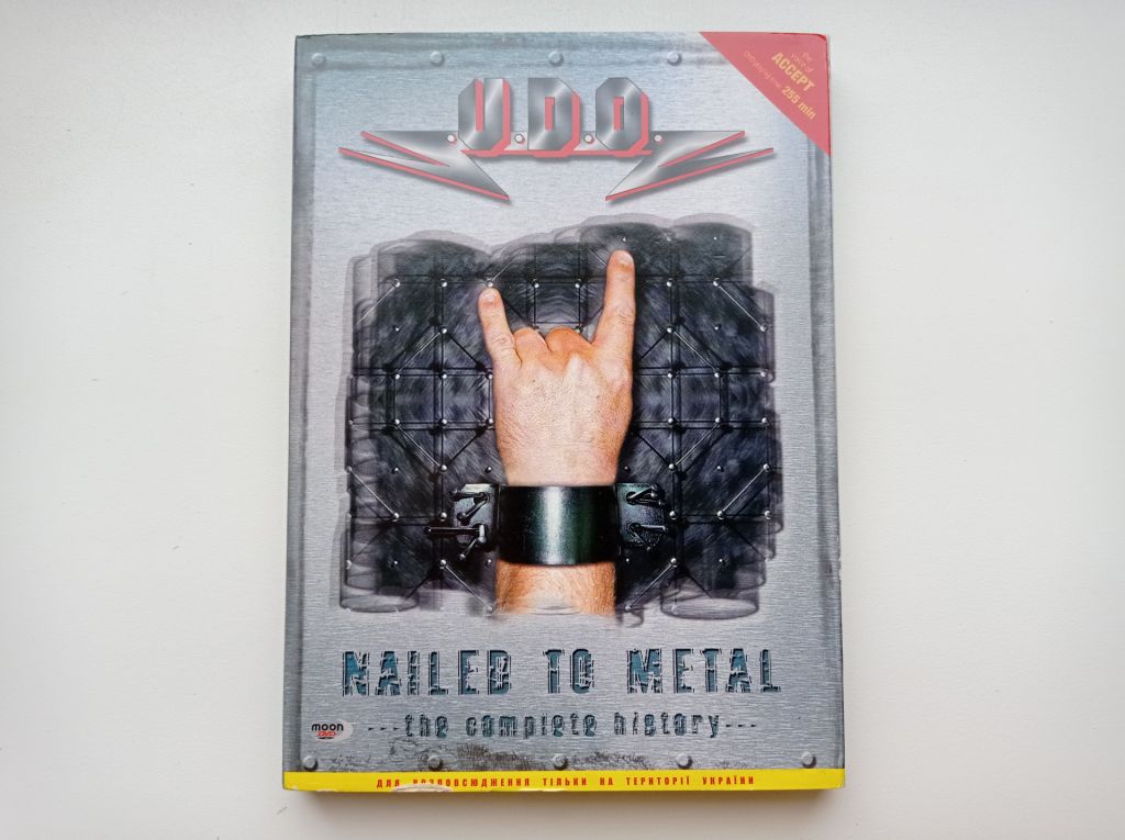 DVD UDO   (Accept) Nailed To Metal ... the complete history ... - фото фото фото 0