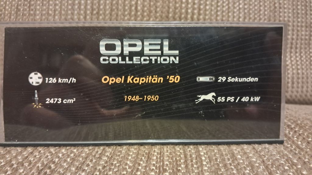 Opel Kapitan 1948-1950 Opel Collection Altaya/IXO - фото фото фото 5