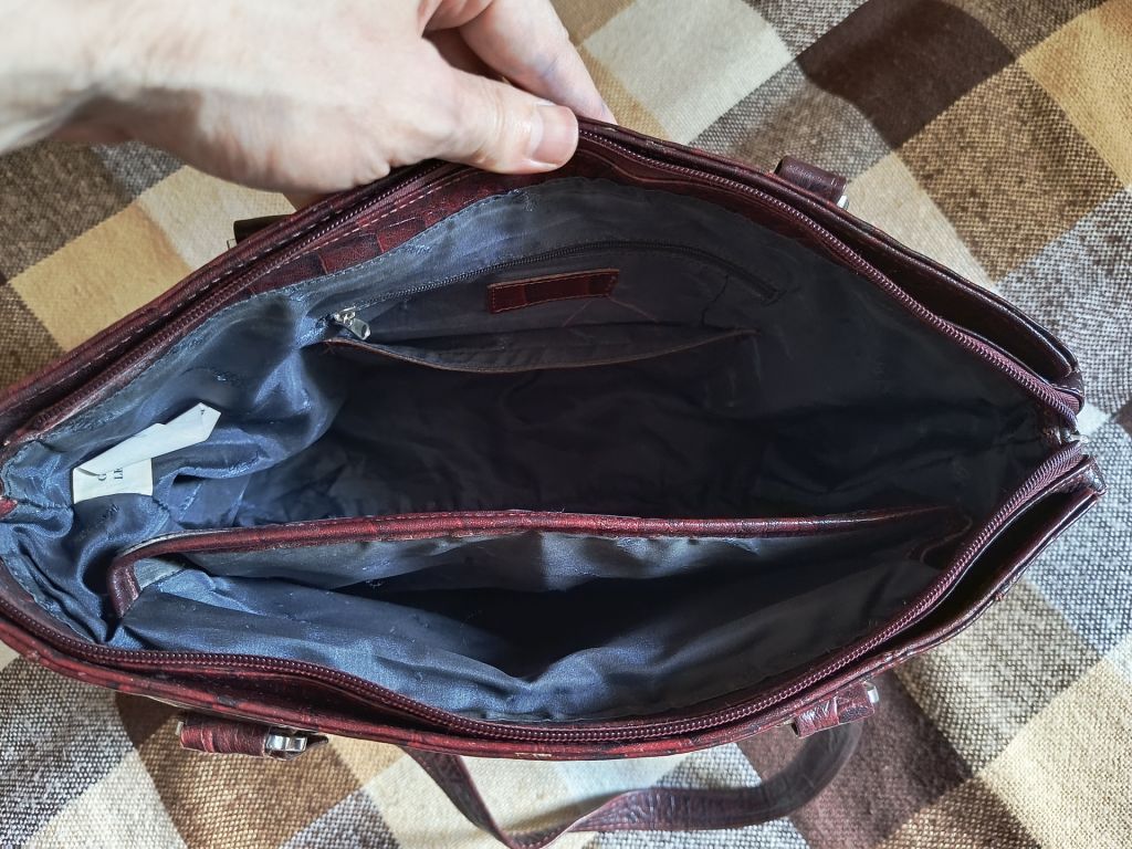 Сумка шкіряна ручна Ashwood Leather Handbag - фото фото фото 3