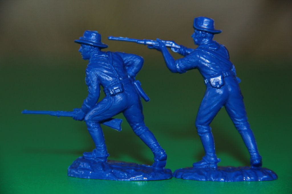 Последний бой Генерала Кастера Waterloo 54мм полный набор №1 - фото фото фото 5