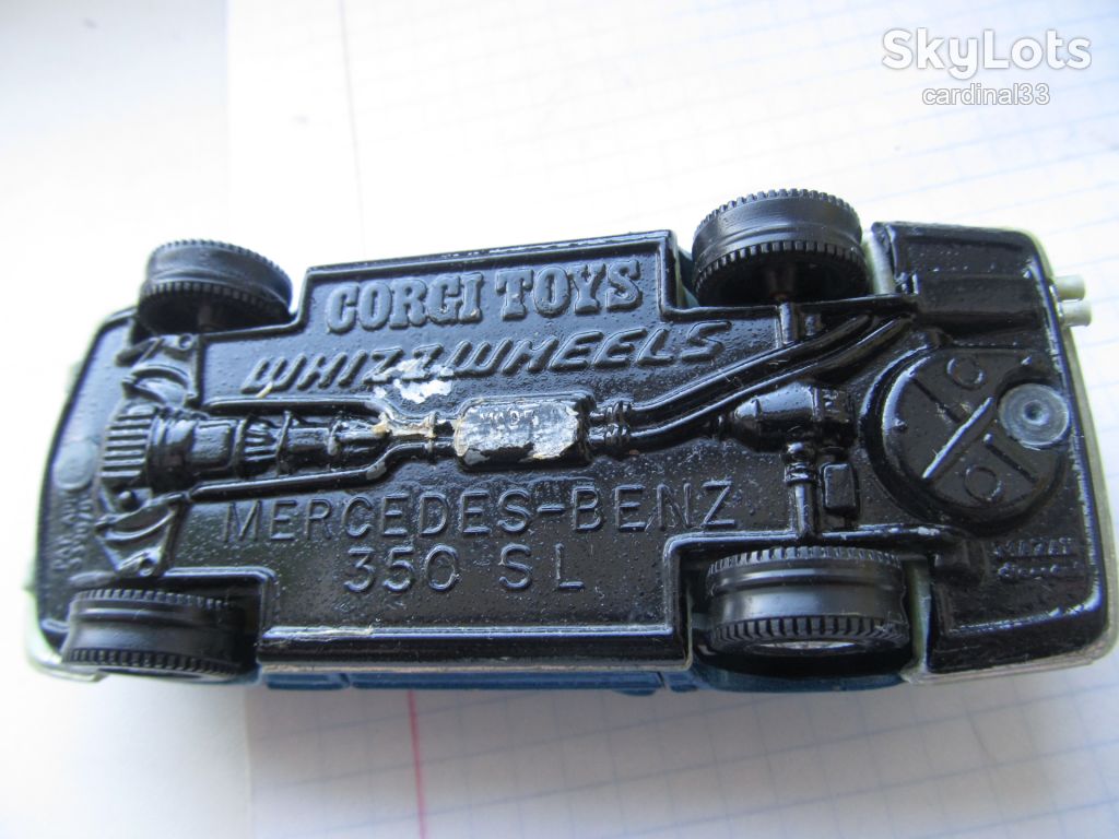 Corgi toys. Mersedes-Benz 350sl - фото фото фото 6