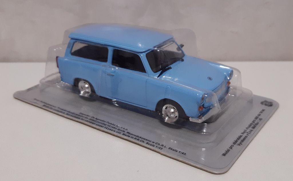 1/43 TRABANT-601 Universal. Kultowe Auta PRL. - фото фото фото 1