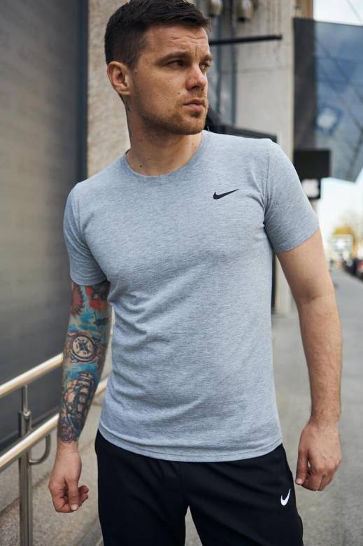 Футболка Nike серая - фото фото фото 1