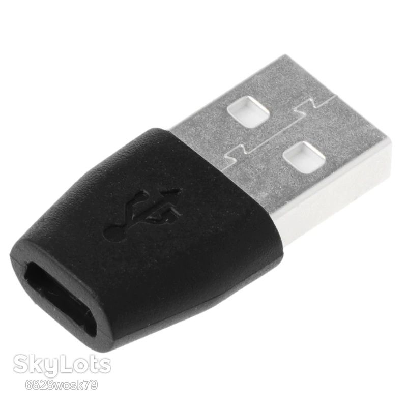 Перехідник micro USB  (мама) female ― USB  (тато) male FM - фото фото фото 1