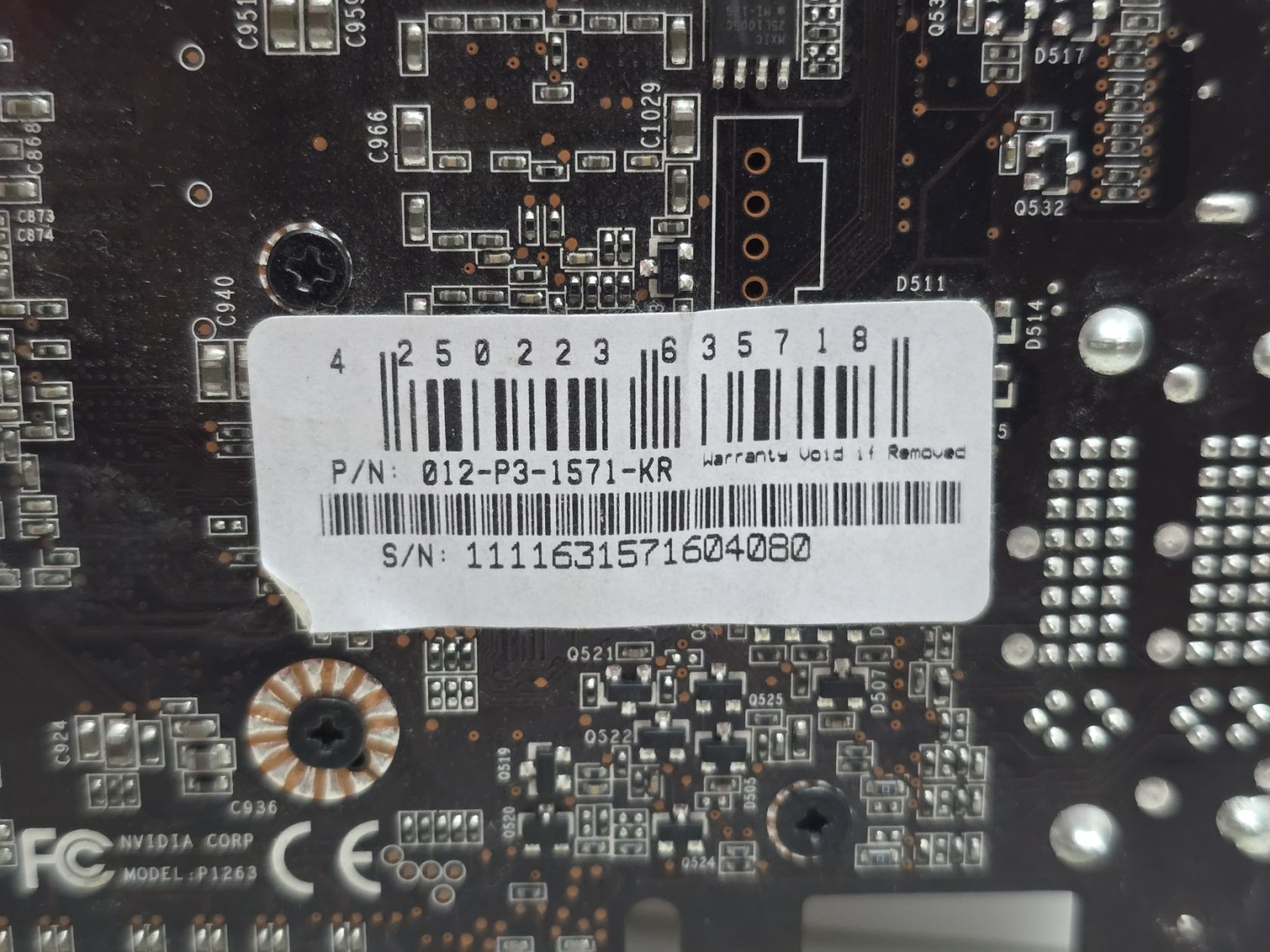 Видеокарта EVGA GeForce GTX 570 1280MB  (GDDR5,320 Bit,HDMI,PCI-Ex,Б/у) - фото фото фото 5