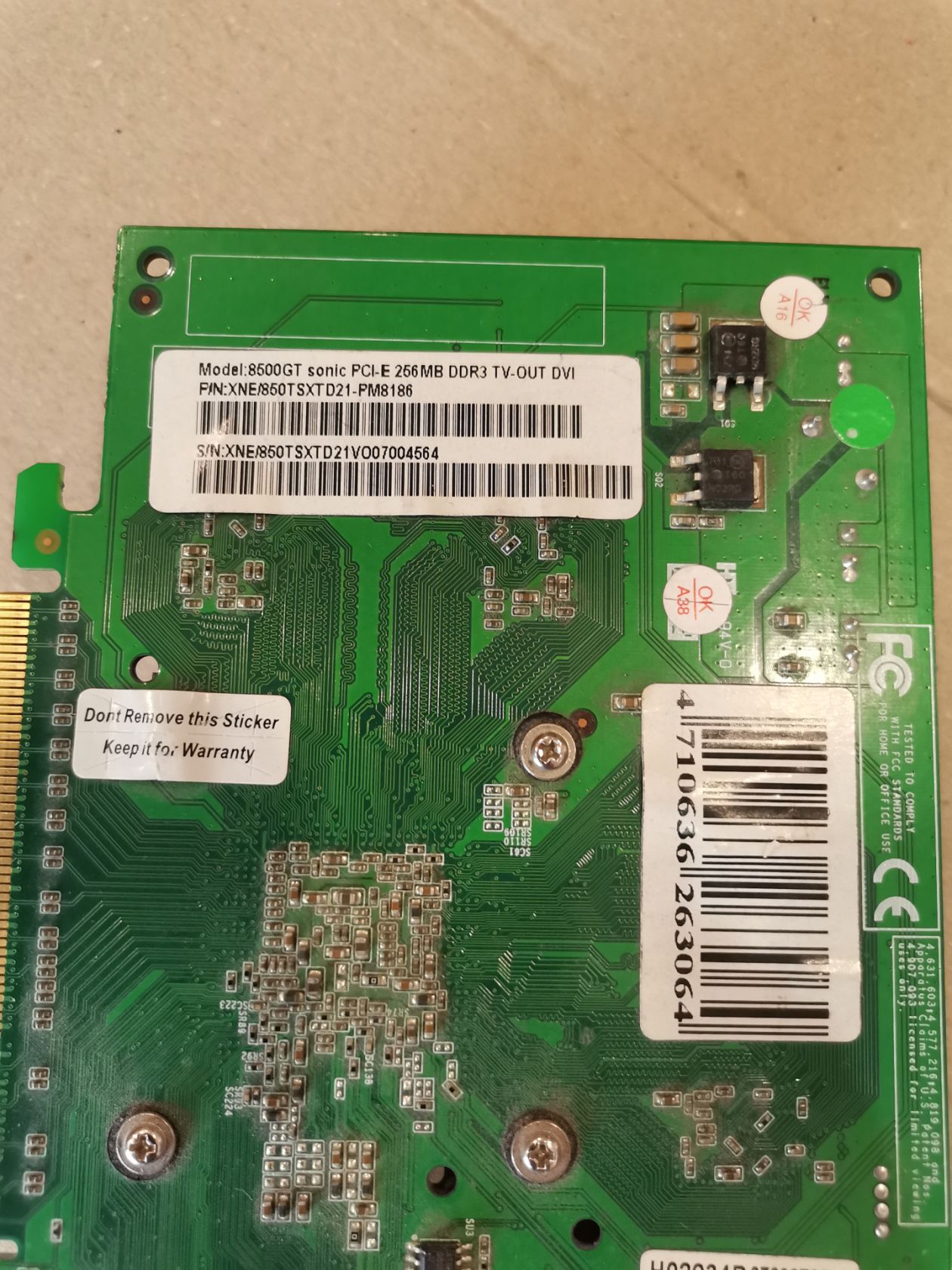 Видеокарта GeForce 8600GT Sonic PCI-E 256mb GDDR3 - фото фото фото 6