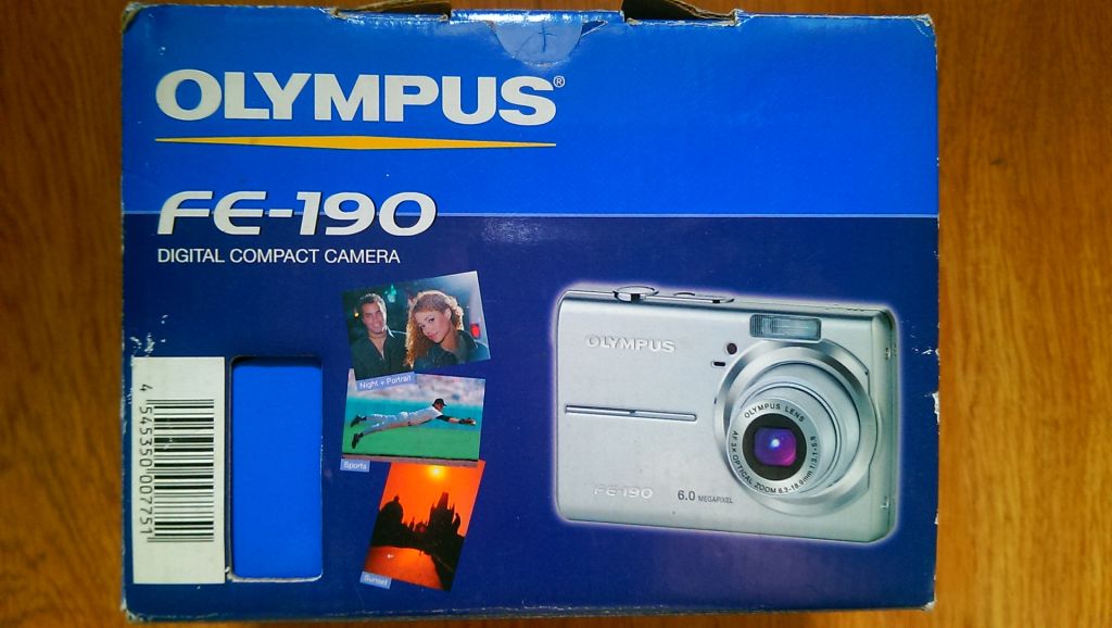 Olympus FE 190 FE-199 тільки коробка - фото фото фото 2