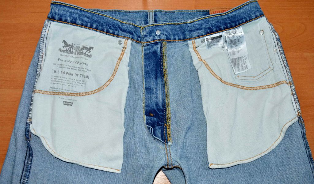Джинси LEVIS® 505 original W36L30 б.в. Y18-Z6-5 - фото фото фото 7
