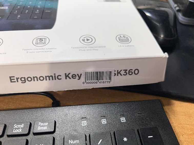 Брендовая клавиатура OfficePro SK360 USB № 230105229 - фото фото фото 2