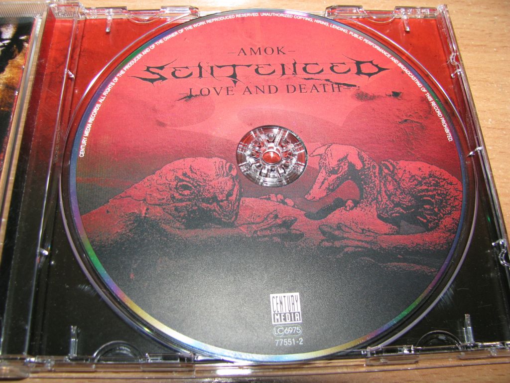 SENTENCED - Amok + Love &amp; Death  (2005 Century Media SLIPCASE) - фото фото фото 2