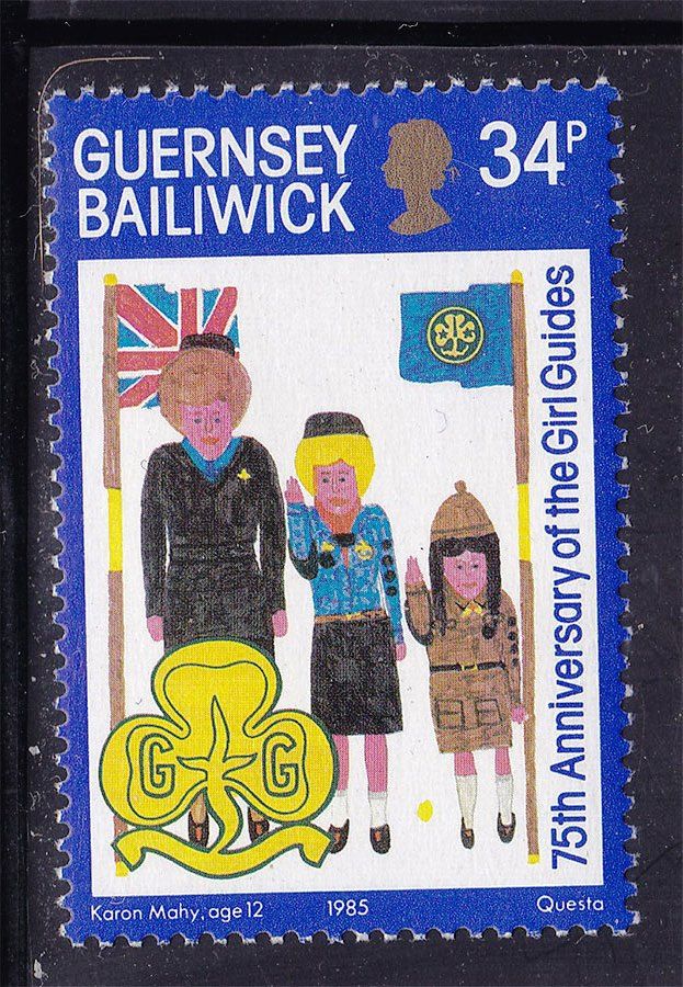 Гернси 1985 г MNH - скауты - фото фото фото 0