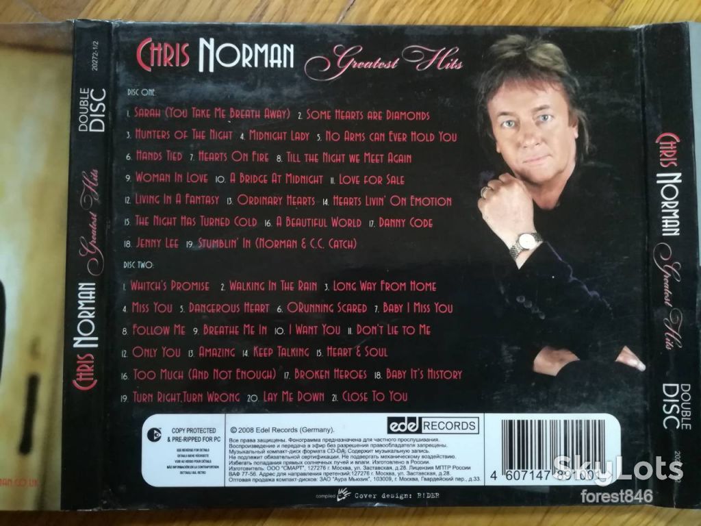 Chris Norman-Greatest hits-2 части-состояние: 4 - фото фото фото 1
