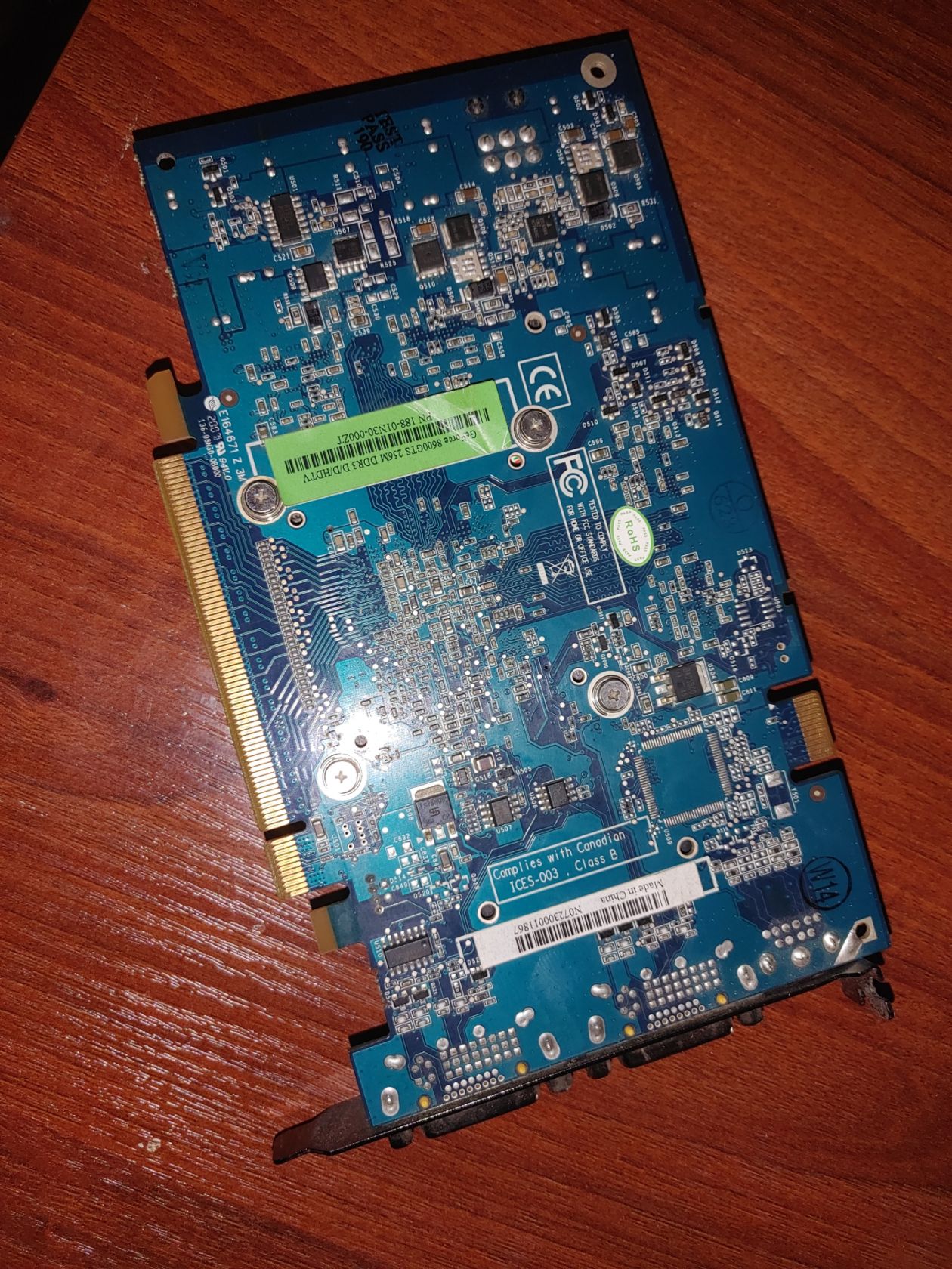 Відеокарта Zotac GeForce 8600 GTS 256MB DDR3 - фото фото фото 1